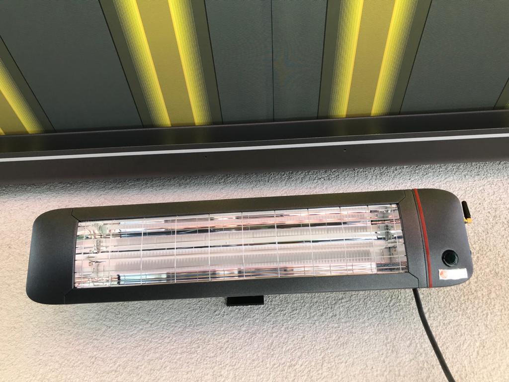 ComfortSun Infrarotstrahler Anthrazit White Glare ComfortSun Infrarotstrahler Anthrazit White Glare