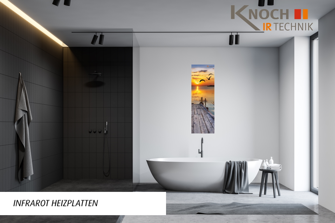 ComfortSun Infrarot Heizplatten ComfortSun Infrarot Heizplatten für Ihr Bad