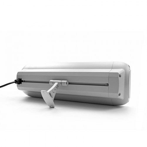 Bad Heizstrahler Plus titan Rückansicht