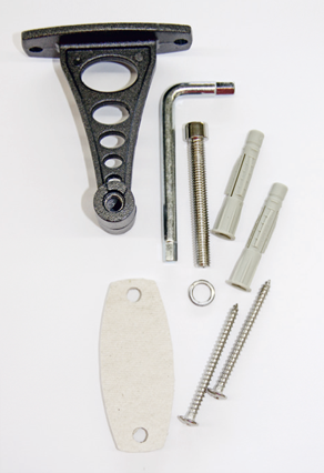 Infrarot Heizstrahler Wandhalter kurz Infrarot Heizstrahler Wandhalter kurz